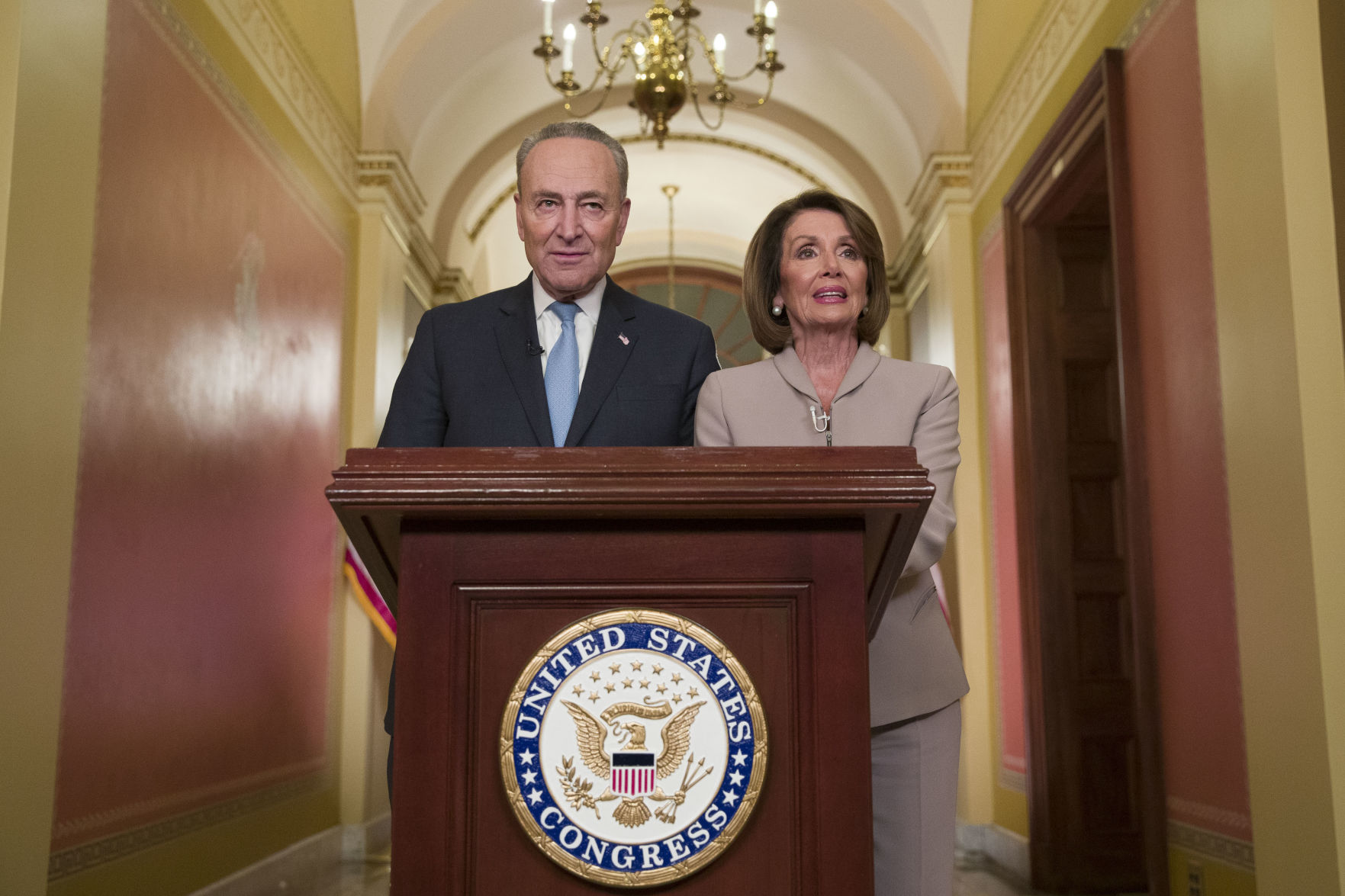 Chuck Schumer and Nancy Pelosi